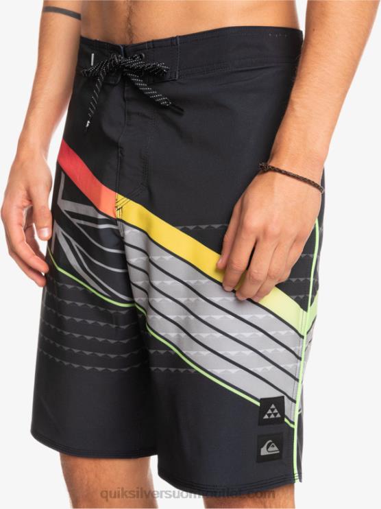 Quiksilver D6JJ1887 miehet musta surfsilk hawaii core 20 boardshortsit