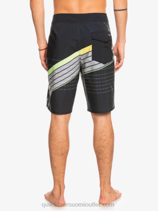 Quiksilver D6JJ1887 miehet musta surfsilk hawaii core 20 boardshortsit