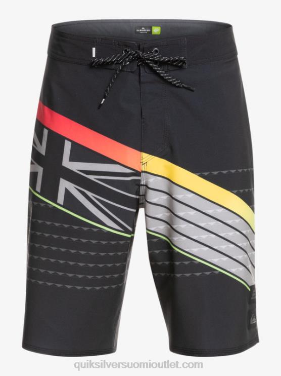 Quiksilver D6JJ1887 miehet musta surfsilk hawaii core 20 boardshortsit