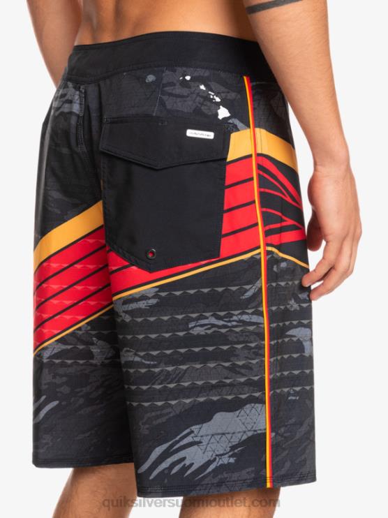 Quiksilver D6JJ1888 miehet asfaltti surfsilk hawaii core 20 boardshortsit