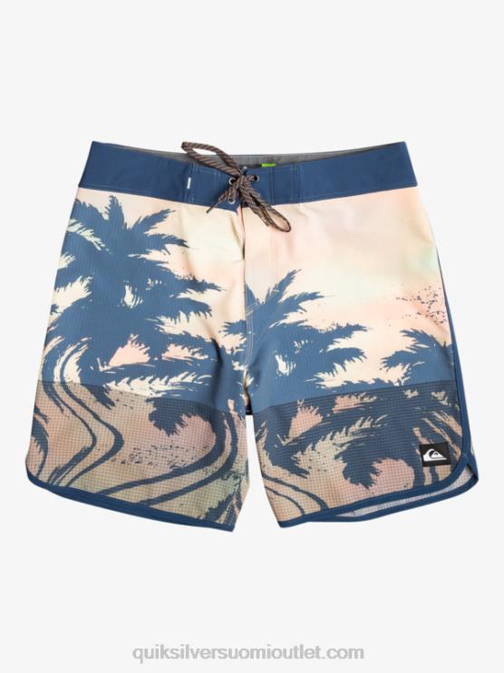 Quiksilver D6JJ18 miehet pastelli turkoosi highlite kampasimpukka 19 boardshortsit