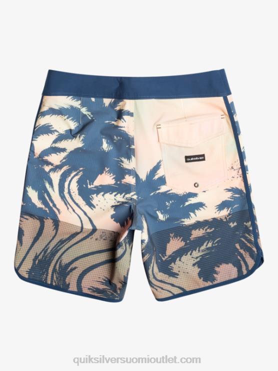 Quiksilver D6JJ18 miehet pastelli turkoosi highlite kampasimpukka 19 boardshortsit
