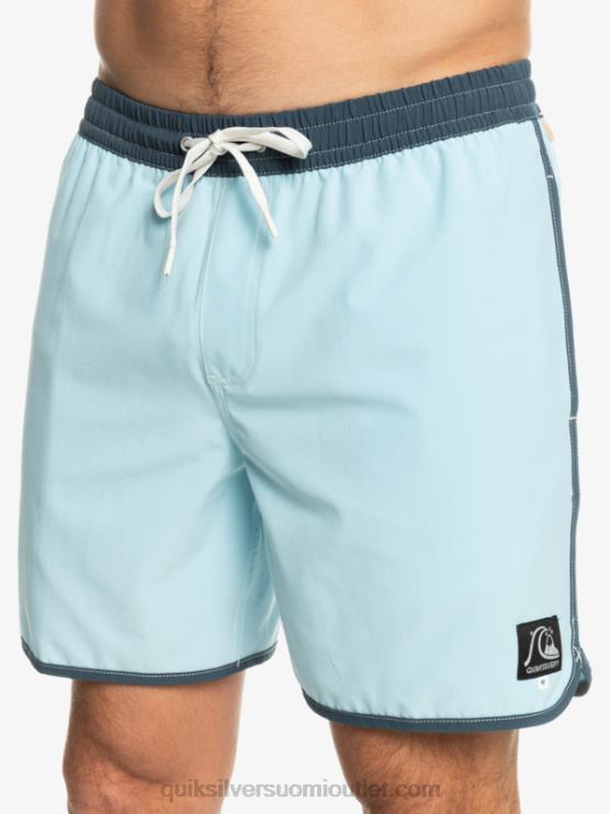 Quiksilver D6JJ199 miehet taivaansininen alkuperäinen kampasimpukka 17 volleya