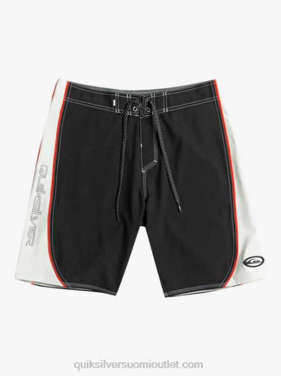 Quiksilver D6JJ204 miehet musta surfsilk 99 20 boardshortsit
