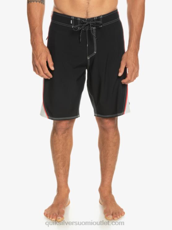 Quiksilver D6JJ204 miehet musta surfsilk 99 20 boardshortsit