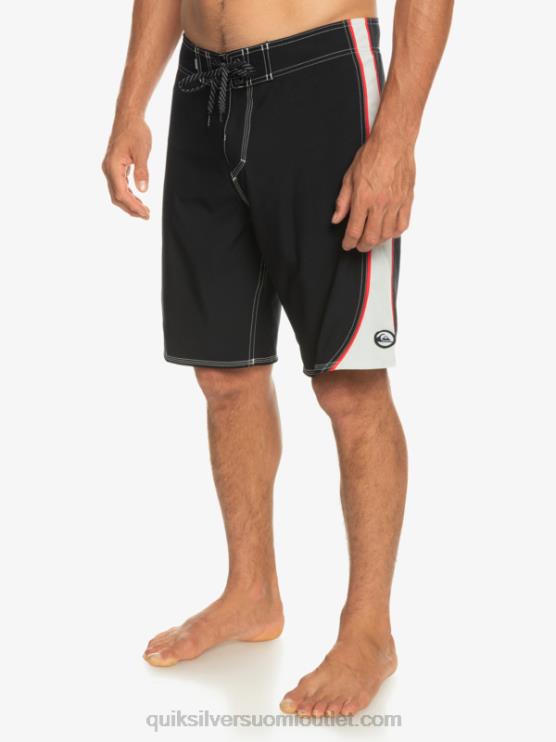 Quiksilver D6JJ204 miehet musta surfsilk 99 20 boardshortsit
