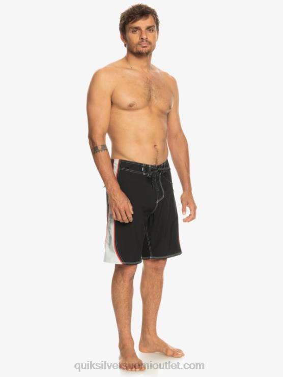 Quiksilver D6JJ204 miehet musta surfsilk 99 20 boardshortsit
