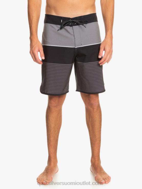 Quiksilver D6JJ206 miehet musta surfsilk tijuana 19 boardshortsit
