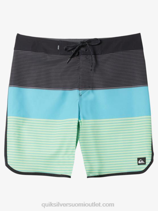 Quiksilver D6JJ208 miehet musta surfsilk tijuana 19 boardshortsit