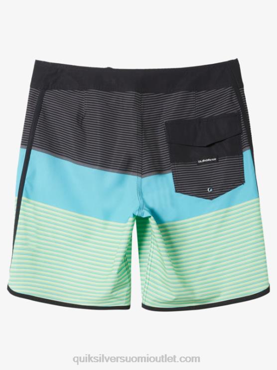 Quiksilver D6JJ208 miehet musta surfsilk tijuana 19 boardshortsit