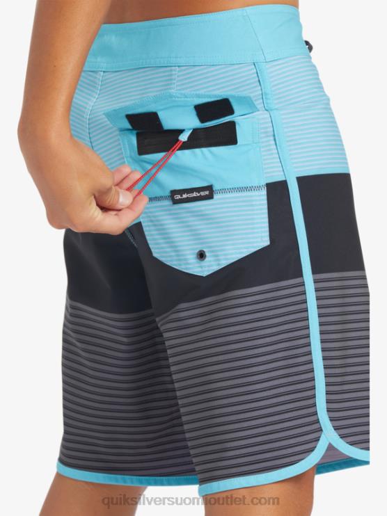 Quiksilver D6JJ209 miehet joen sininen surfsilk tijuana 19 boardshortsit