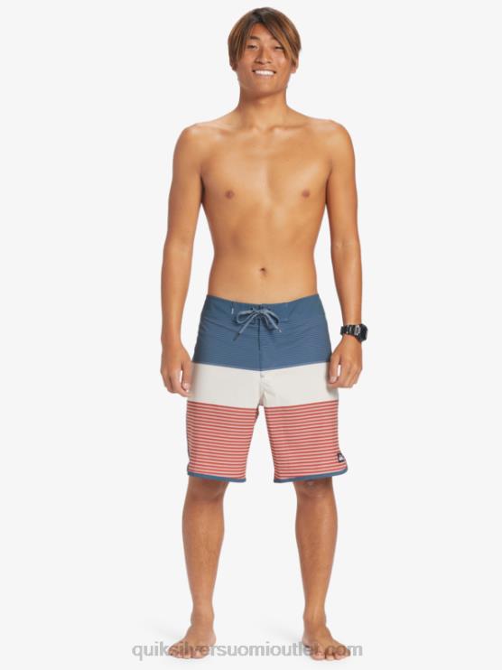 Quiksilver D6JJ210 miehet keskiyön laivasto surfsilk tijuana 19 boardshortsit