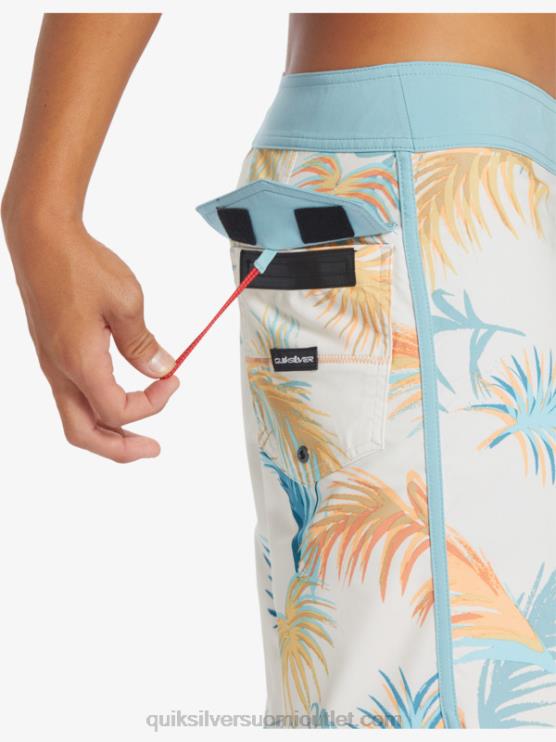 Quiksilver D6JJ215 miehet koivu surfsilk kampasimpukka 19 boardshortsit