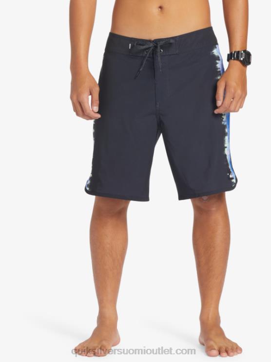 Quiksilver D6JJ216 miehet musta surfsilk kampasimpukka 19 boardshortsit
