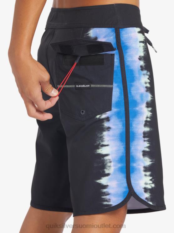 Quiksilver D6JJ216 miehet musta surfsilk kampasimpukka 19 boardshortsit