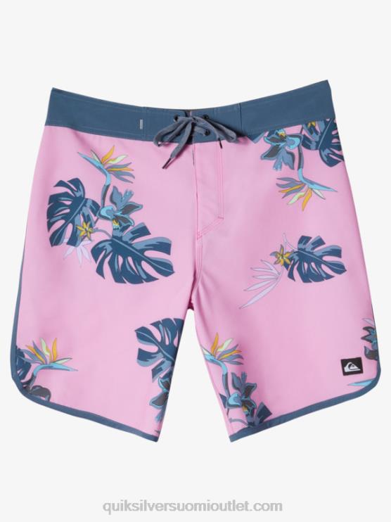 Quiksilver D6JJ217 miehet moonlite mauve surfsilk kampasimpukka 19 boardshortsit