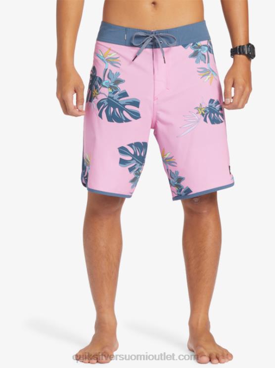 Quiksilver D6JJ217 miehet moonlite mauve surfsilk kampasimpukka 19 boardshortsit