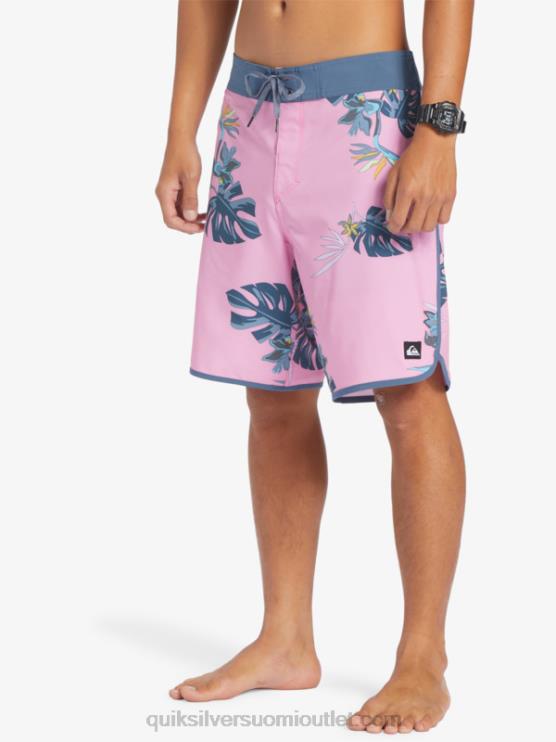 Quiksilver D6JJ217 miehet moonlite mauve surfsilk kampasimpukka 19 boardshortsit