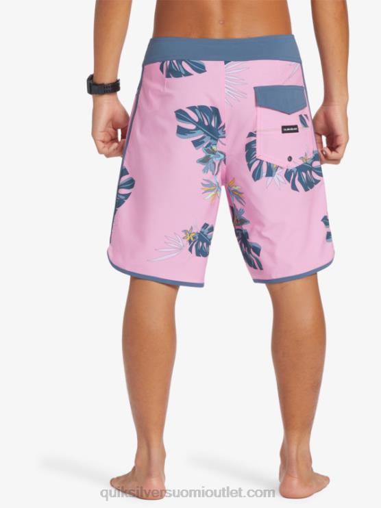 Quiksilver D6JJ217 miehet moonlite mauve surfsilk kampasimpukka 19 boardshortsit
