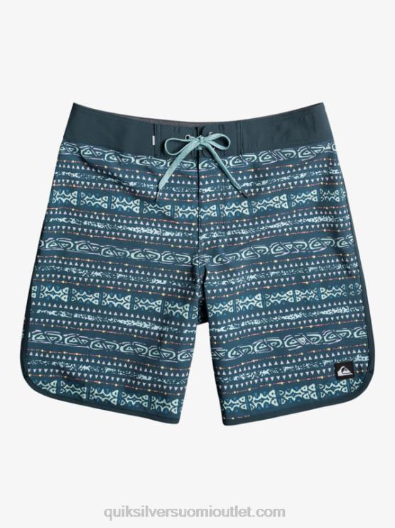 Quiksilver D6JJ221 miehet keskiyön laivasto surfsilk kampasimpukka 19 boardshortsit