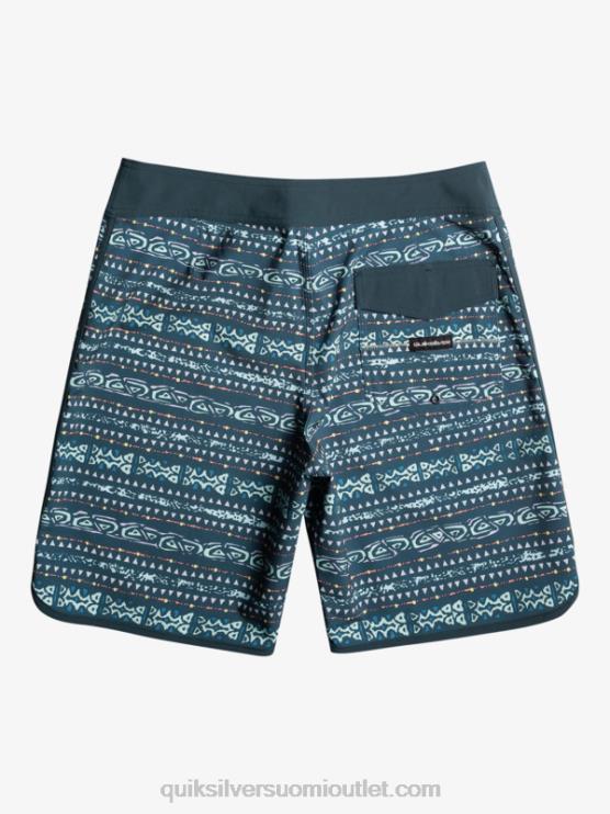 Quiksilver D6JJ221 miehet keskiyön laivasto surfsilk kampasimpukka 19 boardshortsit