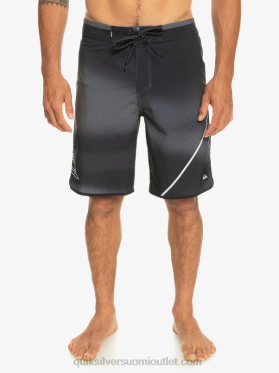 Quiksilver D6JJ223 miehet musta surfsilk new wave 20 boardshortsit