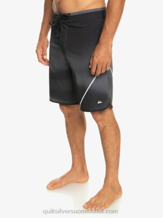 Quiksilver D6JJ223 miehet musta surfsilk new wave 20 boardshortsit