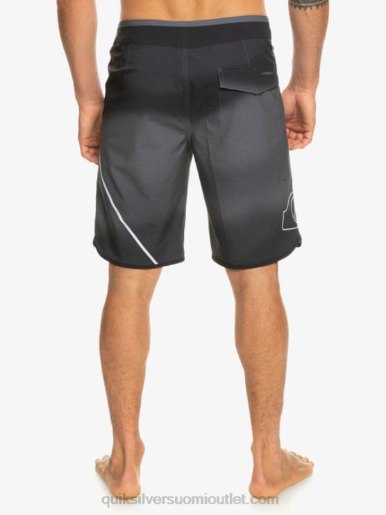 Quiksilver D6JJ223 miehet musta surfsilk new wave 20 boardshortsit