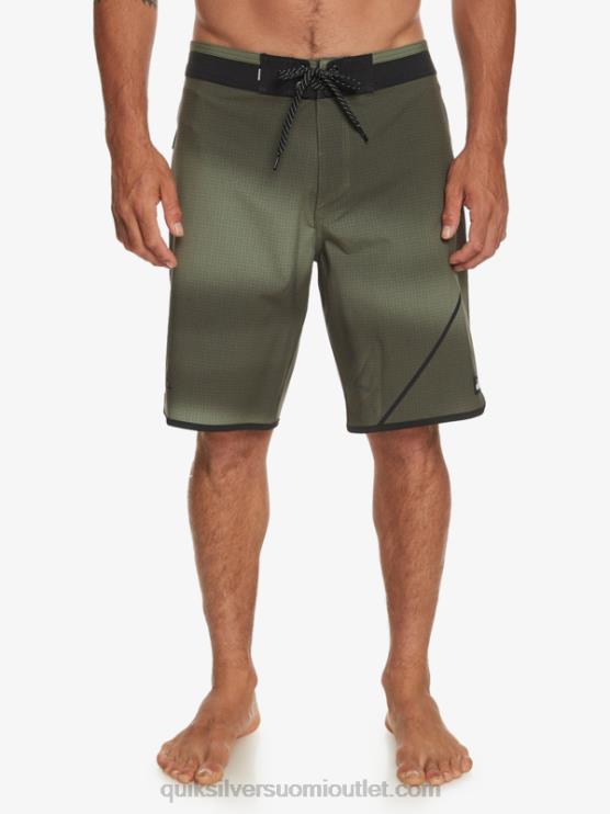 Quiksilver D6JJ224 miehet nelilehtinen apila surfsilk new wave 20 boardshortsit
