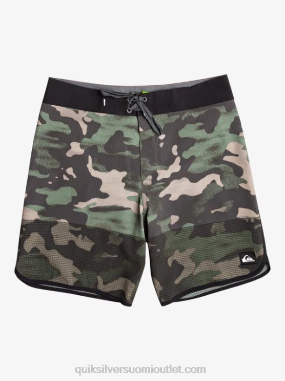 Quiksilver D6JJ22 miehet asfaltti highlite kampasimpukka 19 boardshortsit