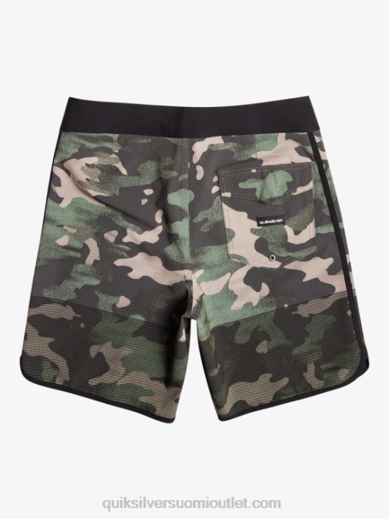 Quiksilver D6JJ22 miehet asfaltti highlite kampasimpukka 19 boardshortsit