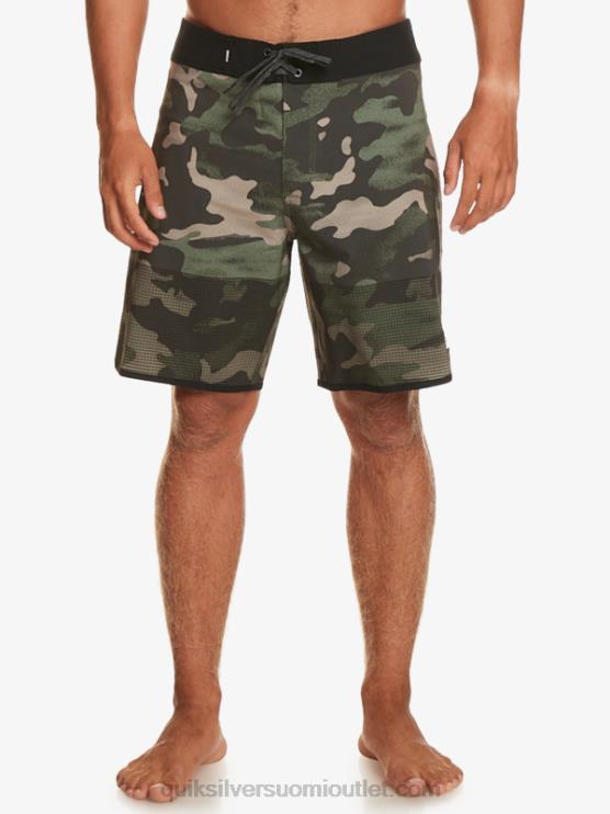 Quiksilver D6JJ22 miehet asfaltti highlite kampasimpukka 19 boardshortsit