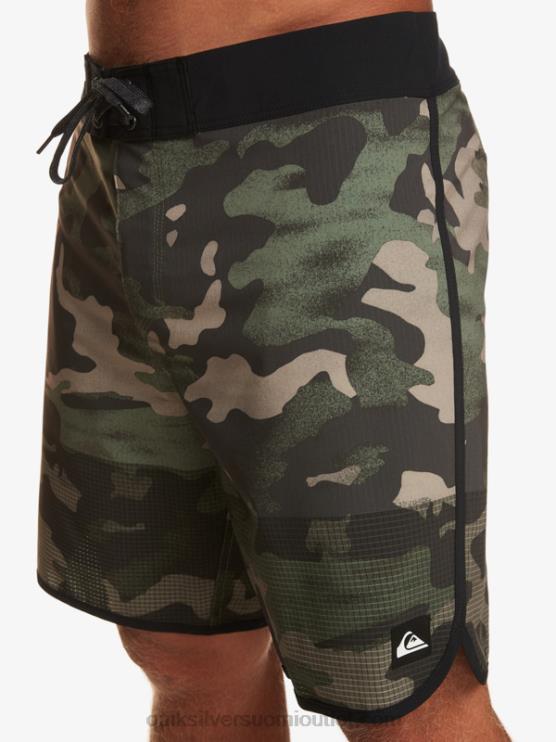 Quiksilver D6JJ22 miehet asfaltti highlite kampasimpukka 19 boardshortsit