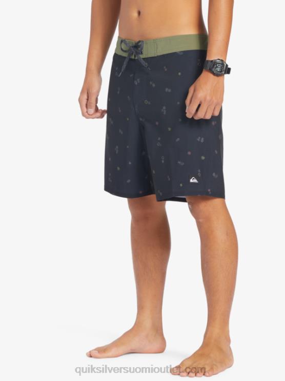 Quiksilver D6JJ239 miehet musta surfsilk qs 69 18 boardshortsit