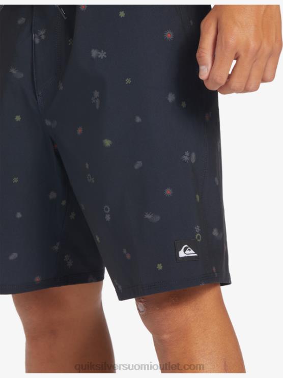 Quiksilver D6JJ239 miehet musta surfsilk qs 69 18 boardshortsit