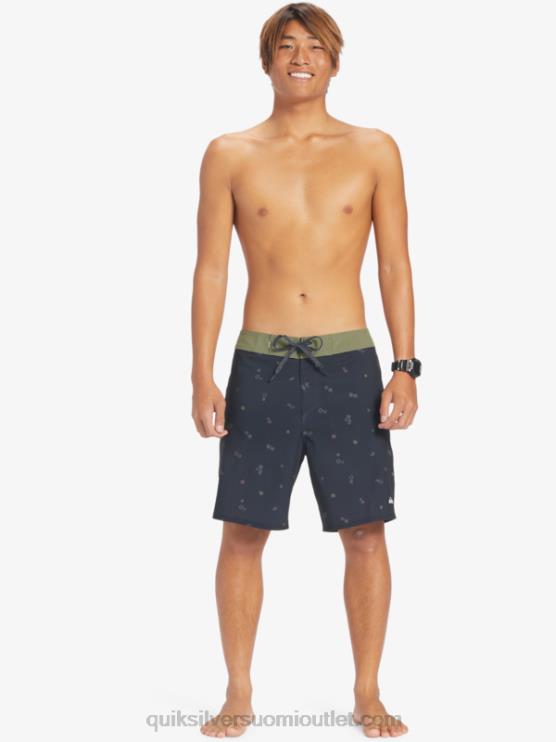 Quiksilver D6JJ239 miehet musta surfsilk qs 69 18 boardshortsit