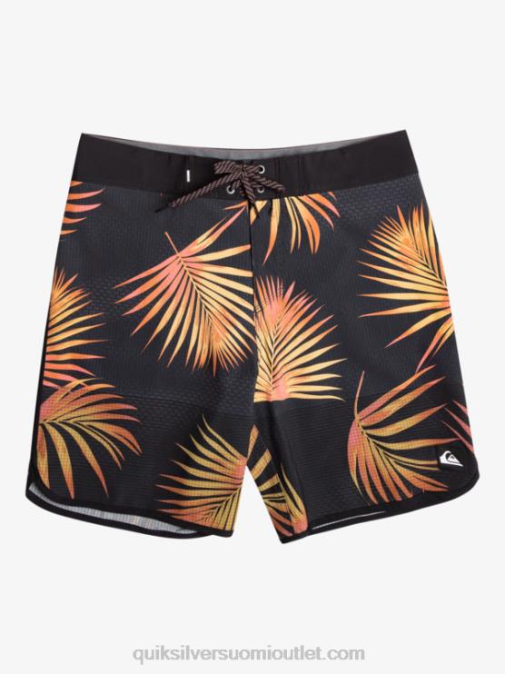 Quiksilver D6JJ23 miehet mineraali punainen highlite kampasimpukka 19 boardshortsit