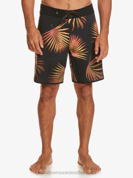 Quiksilver D6JJ23 miehet mineraali punainen highlite kampasimpukka 19 boardshortsit