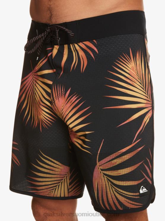 Quiksilver D6JJ23 miehet mineraali punainen highlite kampasimpukka 19 boardshortsit