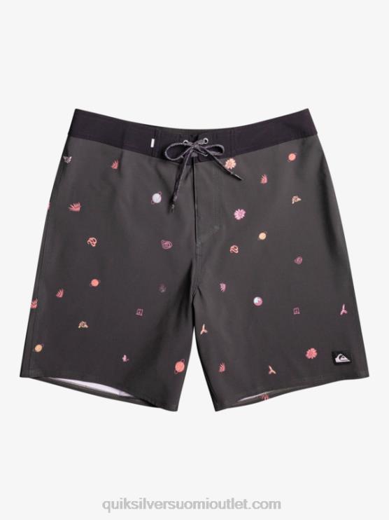 Quiksilver D6JJ241 miehet asfaltti surfsilk qs 69 18 boardshortsit