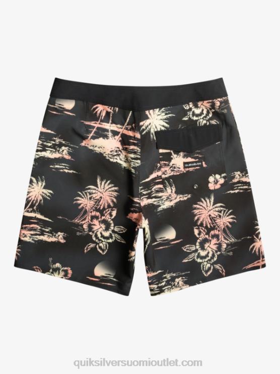 Quiksilver D6JJ243 miehet musta surfsilk qs 69 18 boardshortsit