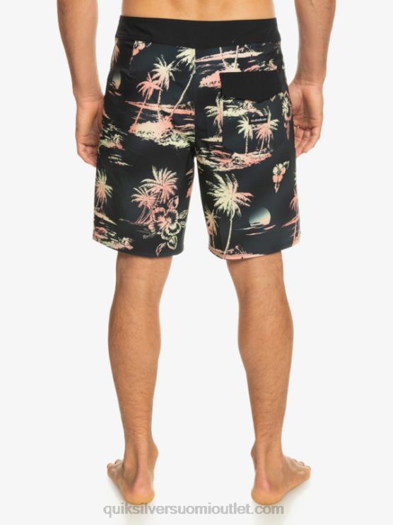 Quiksilver D6JJ243 miehet musta surfsilk qs 69 18 boardshortsit