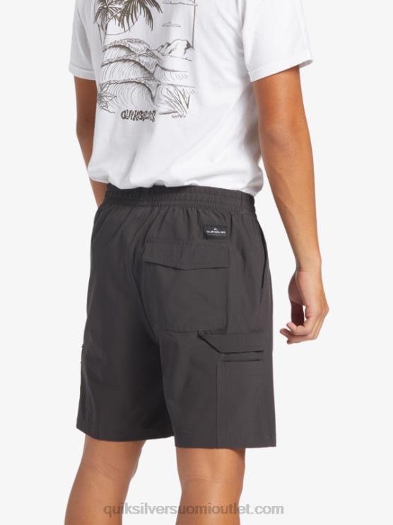 Quiksilver D6JJ251 miehet asfaltti taxer cargo 18 amphibian boardshortsit