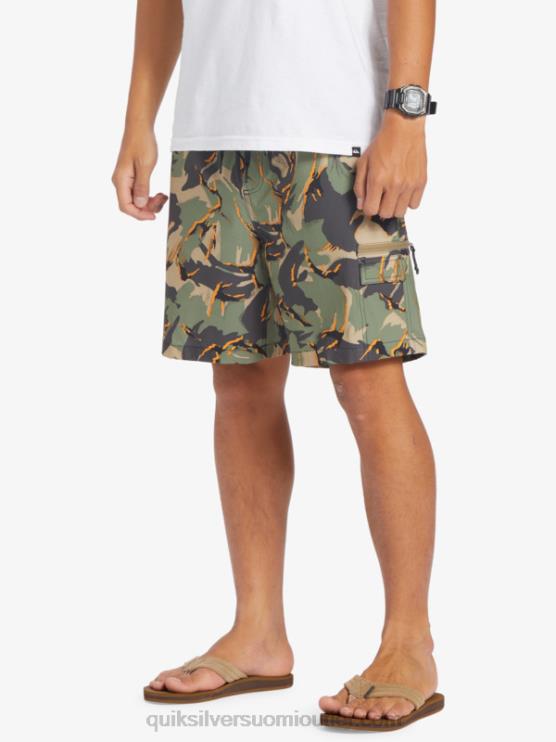 Quiksilver D6JJ252 miehet camo - plage taxer cargo 18 amphibian boardshortsit