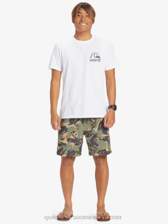 Quiksilver D6JJ252 miehet camo - plage taxer cargo 18 amphibian boardshortsit