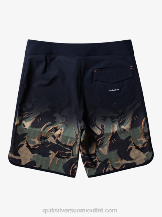 Quiksilver D6JJ25 miehet nelilehtinen apila highlite kampasimpukka 19 boardshortsit
