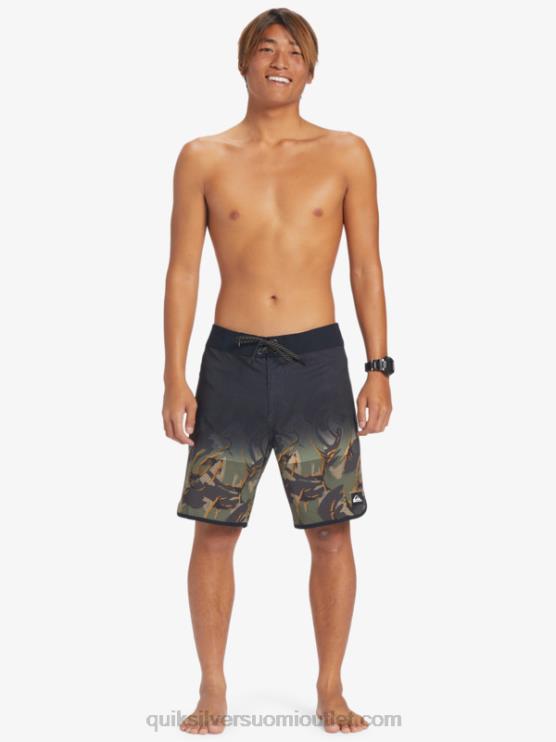 Quiksilver D6JJ25 miehet nelilehtinen apila highlite kampasimpukka 19 boardshortsit