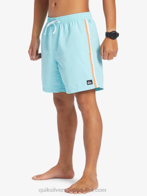 Quiksilver D6JJ279 miehet enkelin sininen ranta kiitos 17 lentopalloa