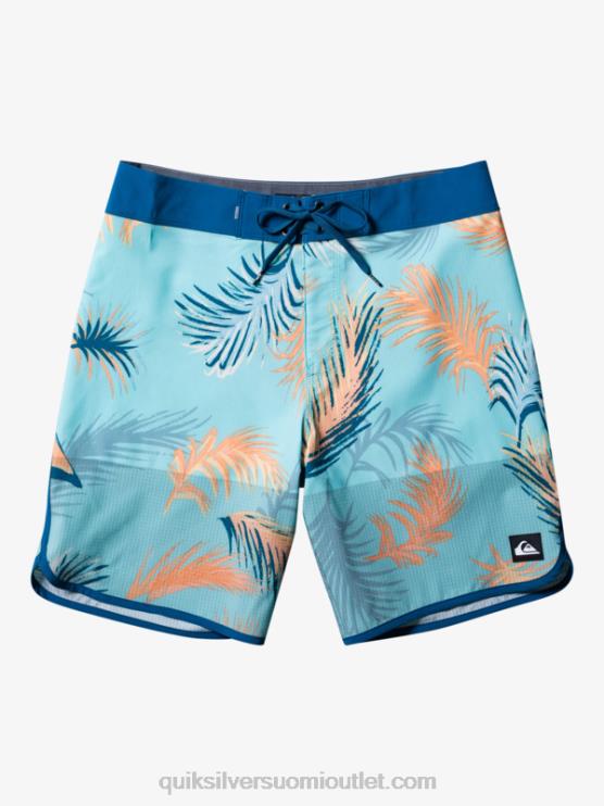 Quiksilver D6JJ27 miehet marokon sininen highlite kampasimpukka 19 boardshortsit