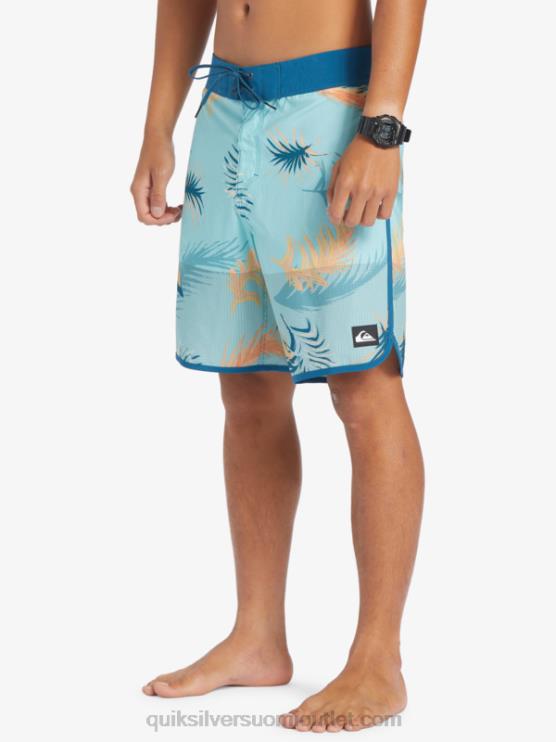 Quiksilver D6JJ27 miehet marokon sininen highlite kampasimpukka 19 boardshortsit